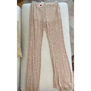 Flowy White Pants - a little see through